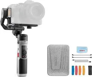 Crane M2S Camera Gimbal Stabilizer Handheld 3-Axis Video Stabilizer for Lightweight Mirrorless Cameras (Standard Version)