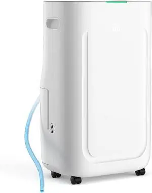 5000 Sq.Ft 80 Pint Dehumidifier for Basements with Large 6.5L Water Tank,24H Timer,Child Lock,Defrost,Silent,mold,4 Modes Operation Auto Shut-off