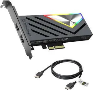 HDMI 2.1 Internal PCIe Capture Card for Streaming and Recording 4K60 with Ultra-Low Latency on PS5, PS4 Pro, Xbox Series X/S, Xbox One X, Switch Games - GC575 Live Gamer 4K 2.1