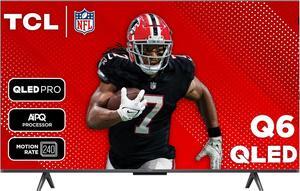 43-Inch Q65 QLED 4K UHD Smart TV with Google TV (43Q651G, 2024 Model) Dolby Vision, Dolby Atmos, HDR Pro+, Game Accelerator Enhanced Gaming, Voice Remote, Works with Alexa, Streaming Television