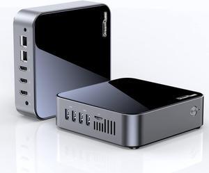 Mini PC Windows 11 Pro Preinstalled,  12th N95 (up to 3.4GHz) Mini Desktop Computer with 32GB RAM 1TB M.2 SSD, USB3.2, BT4.2,WiFi 5,4k HDMI, Gigabit Port for Home Office