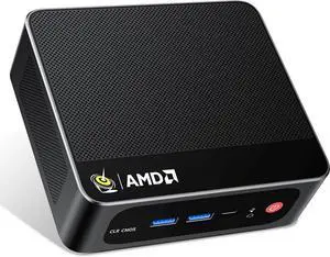 Mini PC  Ryzen 7 5825U Up to 4.5GHz 8C/16T, SER5 32GB RAM 500GB SSD Graphics 8core 2000 MHz, M2 SSD NVME 2280 Mini Computer WiFi 6/BT5.2/HDM/DP/USB3.2,Gaming/Office