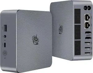 EQI12 Mini PC, 12th Gen Core i7-12650H (10C/16T,up to 4.7GHz),Mini Computer with 24GB LPDDR5 RAM 500GB M.2 2280 PCle 4.0x4 SSD,4K Dual Screen Display/WiFi6/BT5.2/USB3.2/Dual Gigabit LAN