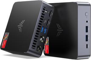 AM21 Mini Gaming PC Ryzen 9 6900HX (Up to 4.9Ghz), Mini Desktop Computers, 16GB DDR5 4800 MHz 512GB M.2 2280 SSD, Dual LAN, Dual NVMe PCIe 4.0 SSD Slots, WiFi 6, BT5.2, 4K@60Hz