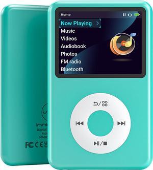 Mp3 Player with Bluetooth Walkman Y1 128G Innioasis Digital Music Player Portable Mini HiFi Sound Video Version Upgrade Nice Gift for 2025 Blue