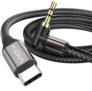 10 Pack USB C to Aux 3.3 FT, Type C to 3.5mm Male Aux Cord for Car 90 Degree, USB-C to Headphone Stereo Cable Compatible with iPhone 16/15/Plus/Pro/Pro Max, Galaxy, iPad/Pro/Air