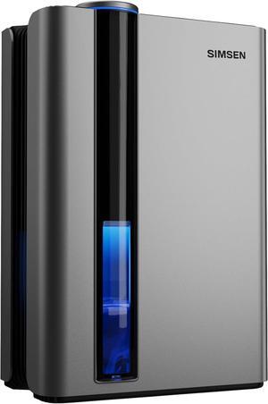 95oz Dehumidifiers for Home, 800 sq ft Dehumidifier Reusable Filter, Small Dehumidifier with Drain Hose, Dehumidifiers for Bedroom Bathroom Basements Closet RV