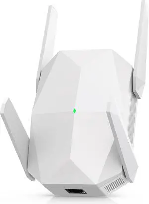 AX3000 WiFi 6 Range Extender, WiFi Extender Signal Booster with Gigabit Ethernet Port, Dual Band (2.4G&5.8G) WiFi Repeater Cover to 13888sp.ft, Faster Speed and Wider Cover, Quick Setup (White)