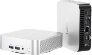 A8 AI Mini PC,  Ryzen 9 8945HS (up to 5.2GHz) Mini Computers, 32GB DDR5 5600MHz RAM&2TB PCIe 4.0 SSD, Windows 11 Pro Mini Desktop,  Ryzen AI/Radeon 780M/WiFi 6E/BT5.2/USB4/8K/Quad Display