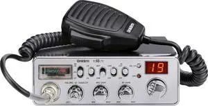 PC68LTX 40-Channel CB Radio with PA/CB Switch, RF Gain and Mic Gain Control, Analog S/RF Meter, Instant Channel 9, Automatic Noise Limiter, and Hi-Cut Switch,Silver