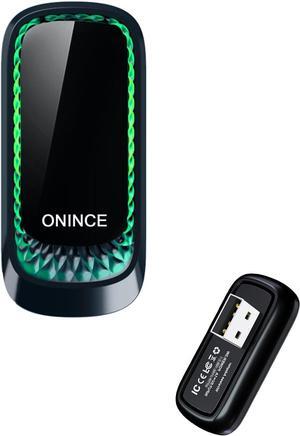 Android Auto Wireless Adapter and CarPlay Wireless Adapter, 2 in 1 USB Dongle Works with Both iPhone and Android Phone - Style T
