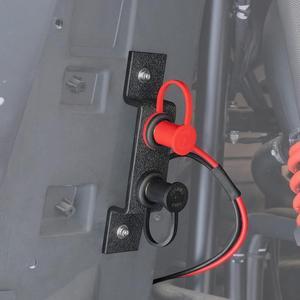 UTV Car Battery Jump Post Starter Relocation Kit Remote Battery Charging Tool Jumper Terminals Work for UTV ATV Car Trucks RV Tractor Mower Diesel Boat