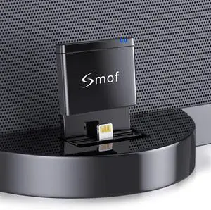 8 Pin Bluetooth Adapter Receiver,Wireless Bluetooth for iPod iPhone Music Docking Stations,Bluetooth Adapter for Old Speakers Link iPhone/Android(Not Suitable for Cars)