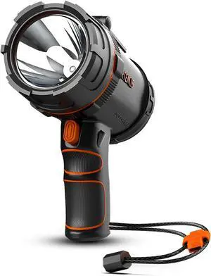 Spotlight 2000 Lumen Marine Spotlight Waterproof Rechargeable Spot Lights Handheld Flashlight for Boats 9212-89203-01A
