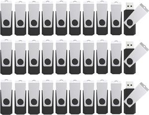 2GB Flash Drives 50 Pack, Wooolken USB 2.0 Thumb Drive with Lanyards Bulk USB Sticks for Weddings,Office, School, Data Storage Backup