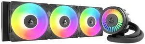 Liquid Freezer III Pro 360 A-RGB - AIO CPU Cooler, 3 x 120 mm Water Cooling, 38 mm Radiator, PWM Pump, VRM Fan,  AM5/AM4,  LGA1851/1700 Contact Frame - Black