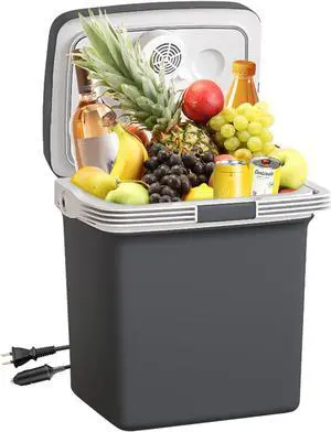 Electric Cooler & Warmer28QT/26L, Portable Car Fridge (48~139), Car Cooler Plug in, Electric Car Coolers for Vehicles AC/DC,12V Refrigerator for Car, Travel, Camping,Truck