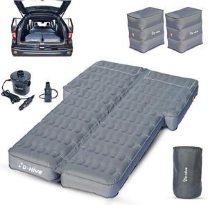 Unbeatable Durability SUV Air Mattress for Car Camping, Durable Extra Thick 300D Oxford Fabric, Quick Easy Set-Up w/Electric Pump, Car Bed Mattress, Car Mattress for SUV, Car Air Mattress