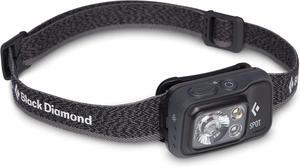Spot 400 LED Headlamp, Waterproof and Dimmable Battery Powered Headlamp for Camping, Hiking, Running, Work, Travel with Red Light Headlamp Mode, Graphite