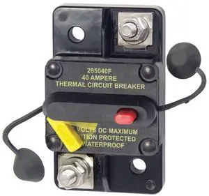 Systems 7182 285-Series Circuit Breaker, Surface Mount, 40A