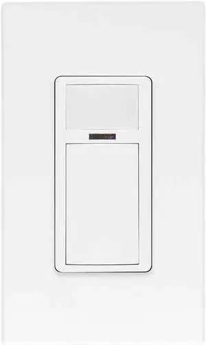 ODS15-IDW Smart Wallbox Sensor, PIR 15A Switching, 120-277VAC, App Configurable with The Smart Sensor App, White