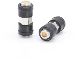 Coaxial Cable Connectors, 50 PCS, 3GHz Rated, Coax Extender Adapter, RG6, Weather Sealed Extension Coupler, Barrel Splice, Female to Female