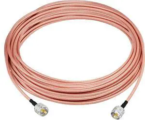 CB Radio Antenna Cable 50ft PL-259 UHF Male to Male RG142 High Power 50 Ohm CB Coax Cable for HAM Radio Antenna Tuner Analyzer Dummy Load SWR Meter
