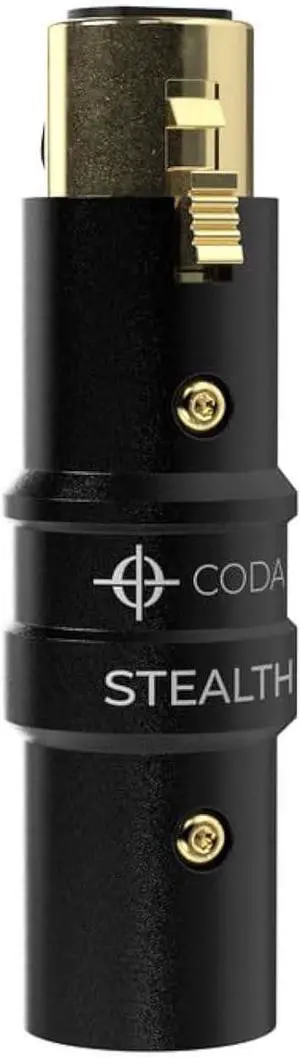 MB-Stealth in-Line Microphone Preamp Mic Gain Booster for Dynamic and Ribbon Mics - 48V Phantom Power Mic Preamp with 28 db Clean Gain, Ultra Low Noise, Enhance Your Podcast or Livestream