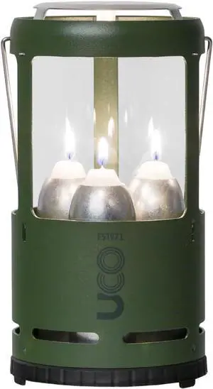 Candlelier Candle Lantern, Candle Lanterns for Real Candles, Perfect Outdoor Gear for Camping or for Power Outages, Includes 3 Long Burning Candles