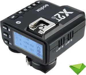 X2T-S TTL Wireless Flash Trigger for , 1/8000s HSS, Bluetooth Connection Supports iOS/Android App Controller, TCM Function, 5 Separate Group Buttons, New Hotshoe Locking, New AF Assist Light
