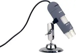 Deluxe Capture Your Discoveries 44302-C Digital Handheld Microscope, Grey