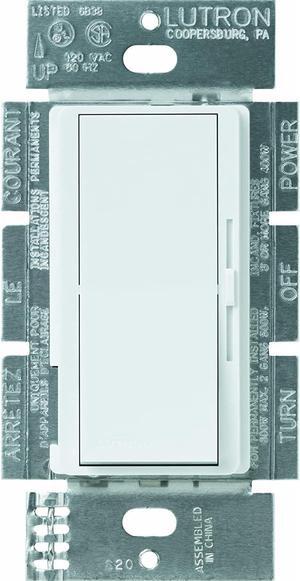 Electronic Low Voltage Dimmer | 300-Watt, Single-Pole or 3-Way | DVELV-303P-WH, White