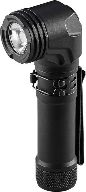 88095 ProTac 90X Right Angle Multi-Fuel Tactical Flashlight with USB Cord and Holster, Black