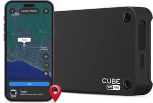 GPS Tracker for Vehicles GPS Car Tracker, Real Time Worldwide Location Geo-Fencing, Hidden Tracking Device for Fleet Assets, Truck, Auto, Trailer, 1 Year Battery, Subscription Required