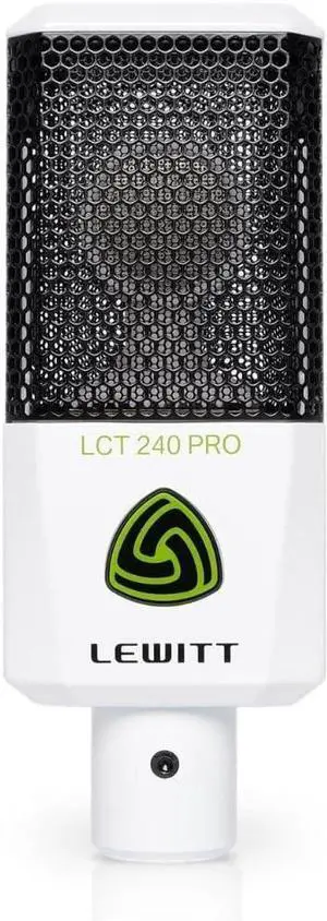 LCT-240-PRO Compact Condenser Microphone, White