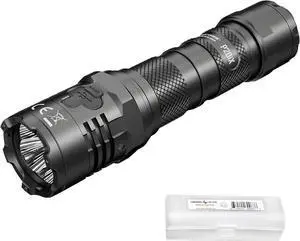 P20iX Tactical Flashlight, 4000 Lumen USB-C Rechargeable High Lumen Super Bright with LumenTac Organizer