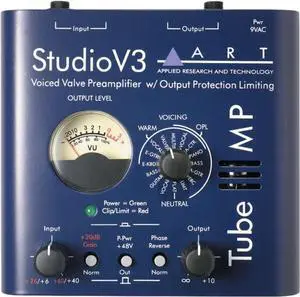 TubeMPSTV3 Variable Valve Voicing Tube Mic Preamp With Limiter