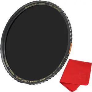 Photography 77mm X4 10-Stop Fixed ND Filter for Camera Lenses, Neutral Density Professional Photography Filter, MRC16, Schott B270 Glass, Nanotec, Ultra-Slim, Weather-Sealed