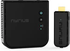 Wireless Video HDMI Transmitter & Receiver for Streaming HD 1080p 3D Video & Digital Audio from Laptop, PC, Cable, Netflix, YouTube, PS to HDTV/Projector (NPCS549)