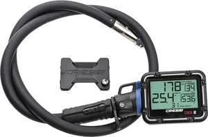 Scuba Diving Pressure Gauge and Depth Gauge - Easy to Read and Carry - Digi2: Made in Italy