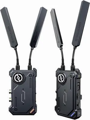 Cosmo C1 [Official] 1000ft Wireless HDMI/SDI Video Transmission System 40ms 1080P 12-20Mbps 5G Image&Audio Transmitter Receiver, Embedded UVC Live Stream Seamless Channel Switch SDI-Loopout