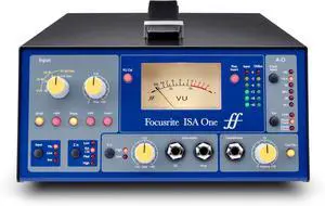 ISA One Heritage mic pre with independent DI, variable impedance selector and independent headphone amp