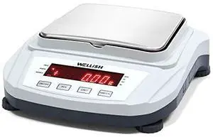 2000g/0.01g High Precision Digital Scale Analytical Balance Electronic Scale for Kitchen Lab Weighing