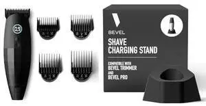 Professional Hair Clippers & Beard Trimmer for Men, Barber Supplies, Cordless Hair Clippers, Hair Trimmer for Men, 4 Hour Rechargeable Battery, Black