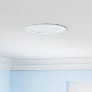 Smart Recessed Lighting 6 Inch RGBCW Color Changing 16W LED Recessed Ceiling Light with Junction Box,1350LM Canless Wafer Downlight Compatible with Alexa,Dimmable by Bluetooth Control -6 Pack