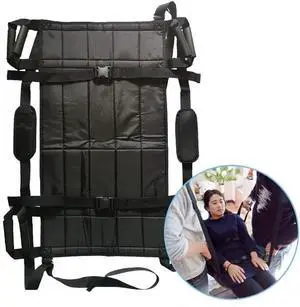 Padded Patient Lift Transfer Belt Board Emergency Evacuation Chair Wheelchair Full Body Medical Lifting Sliding Sling Transfer Belt for Seniors,Handicapped,Elderly,Bedridden