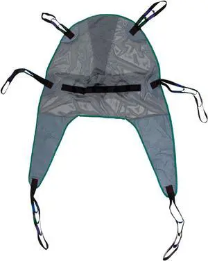 Full Body Divided Leg Sling - Easy-to-Wash Mesh Fabric for Bathing and Toileting - Comfy Safe Lifting for The Elderly and Non-Weight Bea - Small, 165lb. Maximum Carrying Capacity