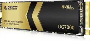 OG7000 2TB PCIe Gen4 NVMe SSD, Up to 7400MB/s, 8-Channel Controller, Graphene Thermal Solution, Ideal for 4K Video Editing, 3D Rende, Content Creation, Compatible with PS5 and PC