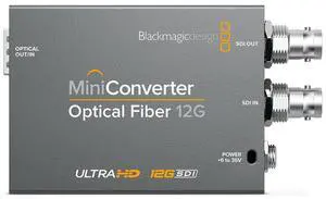 Blacic Design Mini Converter Optical Fiber 12G