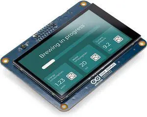 GIGA Display Shield [ASX00039] - 3.97 Touch Screen Solution for  GIGA R1 WiFi with IMU, Digital Microphone, and Arducam Connector for Enhanced Project Functionality
